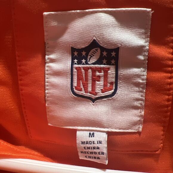 Denver Broncos NFL Full Zip EMBROIDERED Fleece Lined Men’s Size M Jacket - Picture 2 of 11